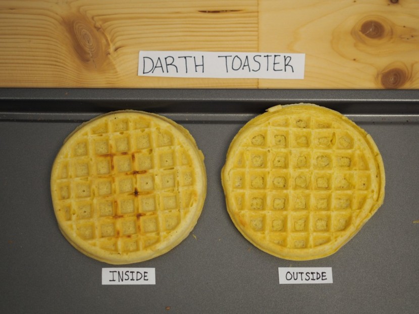 uncanny brands star wars darth vader toaster - darth's lack of a defrosting setting meant it often toasted frozen...