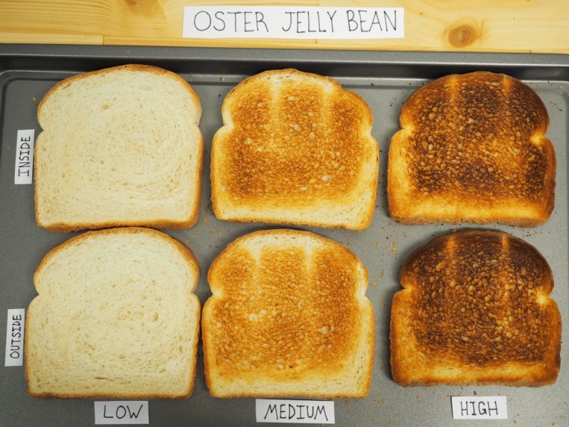 oster jelly bean 2-slice - the jelly bean received the highest scores in our bread toasting test.