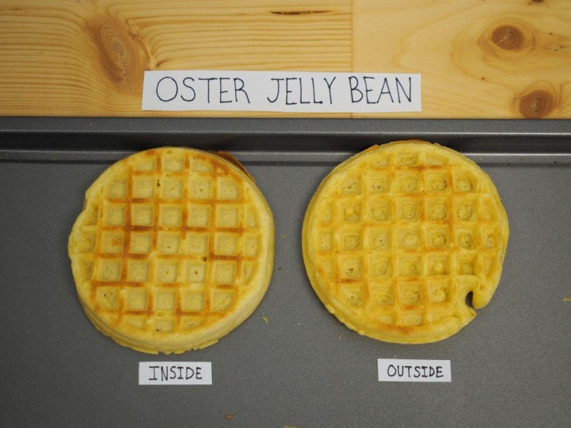 oster jelly bean 2-slice - the jelly bean's defrost setting made some great frozen waffles.