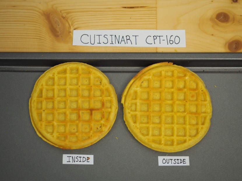 cuisinart cpt-160 - during our testing, using darker shade setting in the cpt-160's...