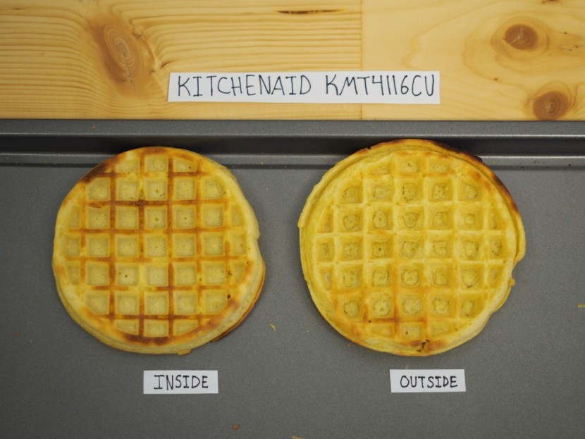 kitchenaid 4-slice long slot with high lift lever - the kitchenaid&#039;s defrost setting left some scorch marks on frozen...