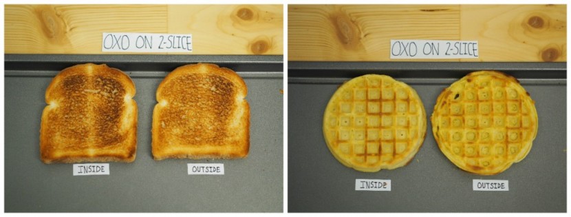 oxo on 2-slice motorized - the on's defrost setting produced great toast from frozen bread and...