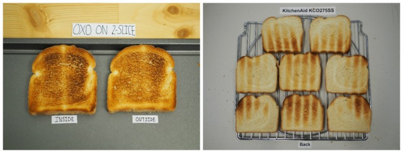 toaster oven - traditional toasters (left) toast bread more evenly than toaster...