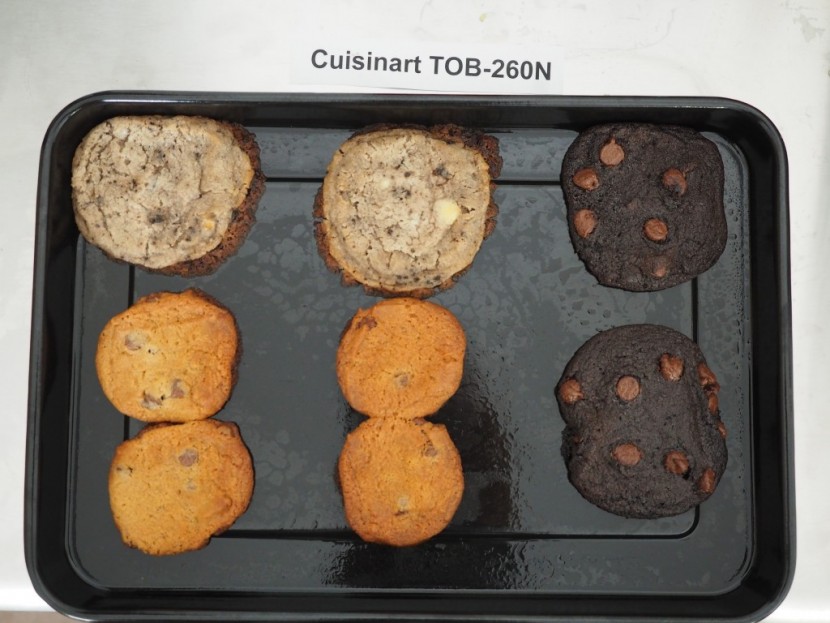 cuisinart chef's convection oven - the cuisinart's cookies: somewhat crunchy on the outside, somewhat...
