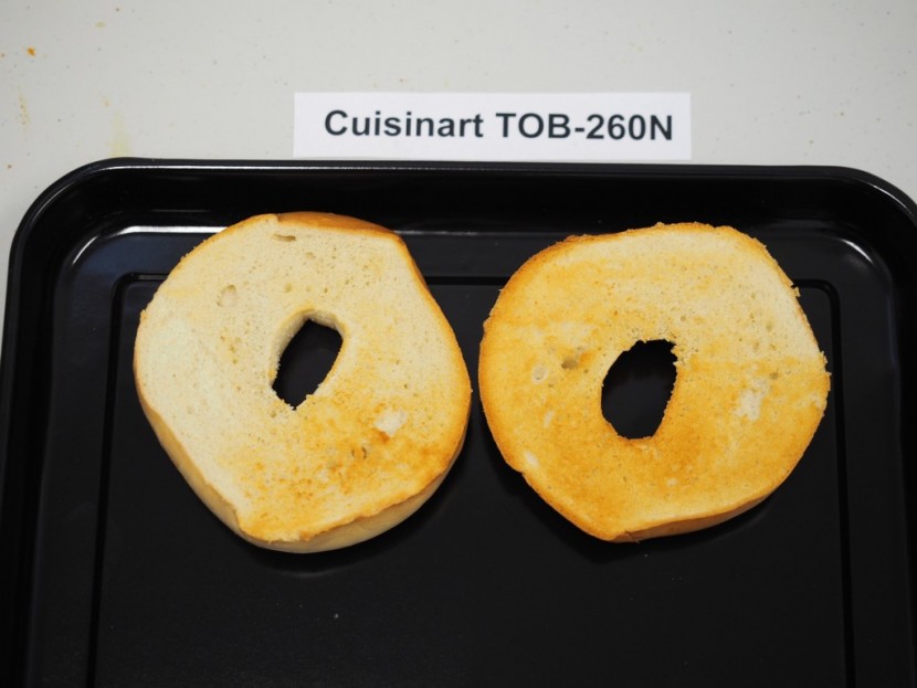 cuisinart chef's convection oven - the cuisinart was able to make some perfectly toasted bagels.