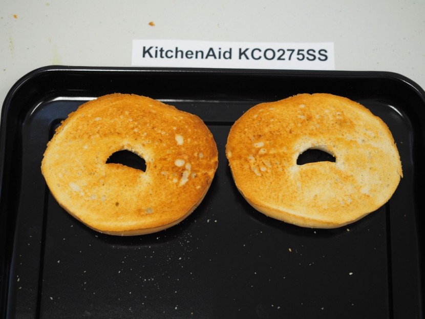 kitchenaid 12" convection digital countertop oven - we very much enjoyed the bagels that the kitchenaid made, but they...