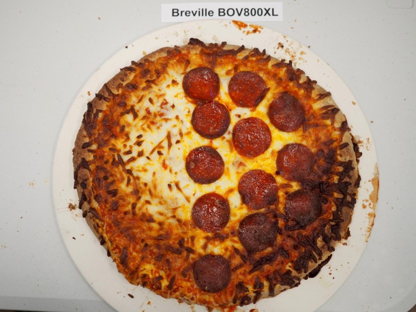 breville smart oven bov800xl - the breville made decent pizza during our frozen meal preparation...
