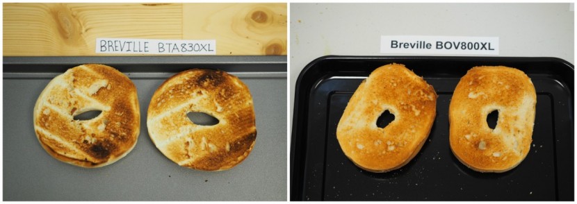 toaster oven - bagels made in a traditional toaster (left) just can&#039;t match the...