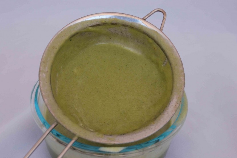 ninja ultima - while the greens were well-incorporated, the mixture was on the...