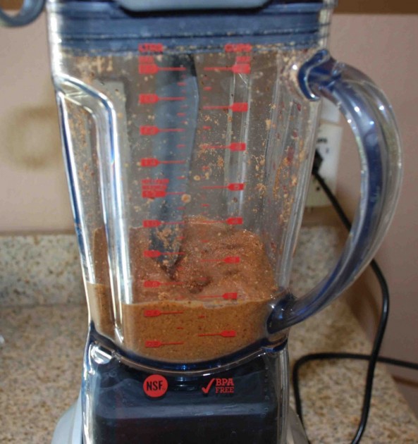the breville boss - the included scraper was handy for scrapping down the sides of this...