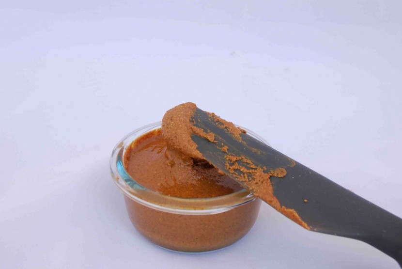the breville boss - this nut butter was a little bit chunkier than the vitamix's, but...