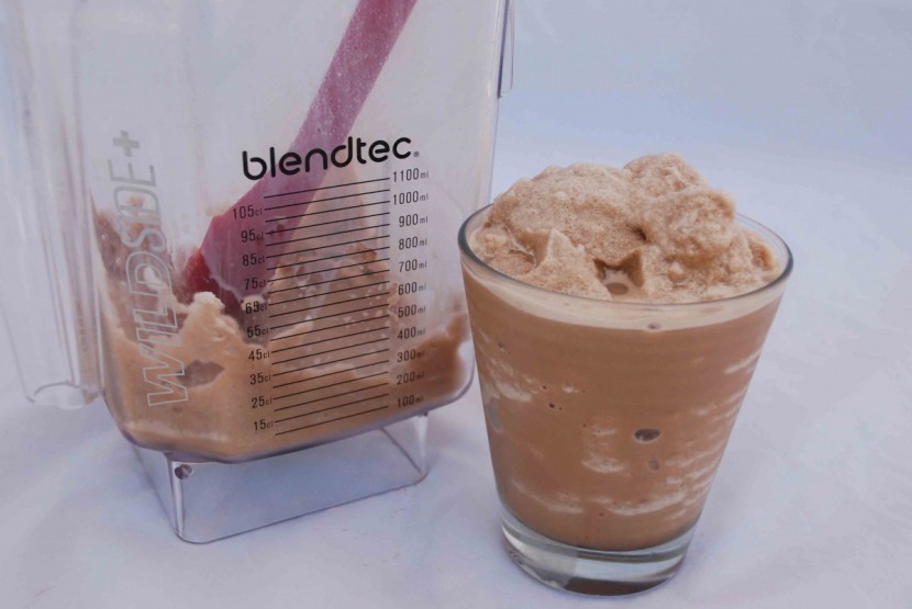 blendtec designer 675 - while this frappe turned out great, it took a lot of practice to get...