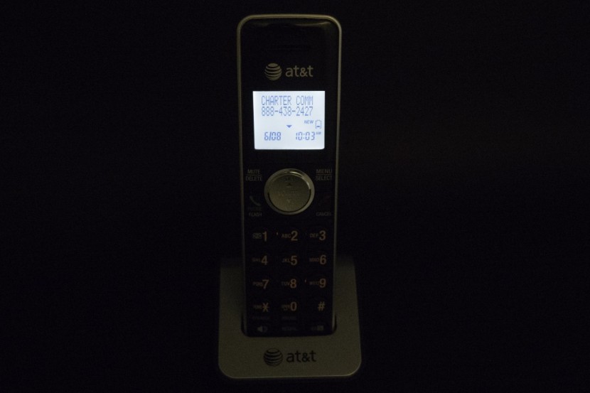 cordless phone - a backlit handset with hyphenated dialing makes it even easier to...