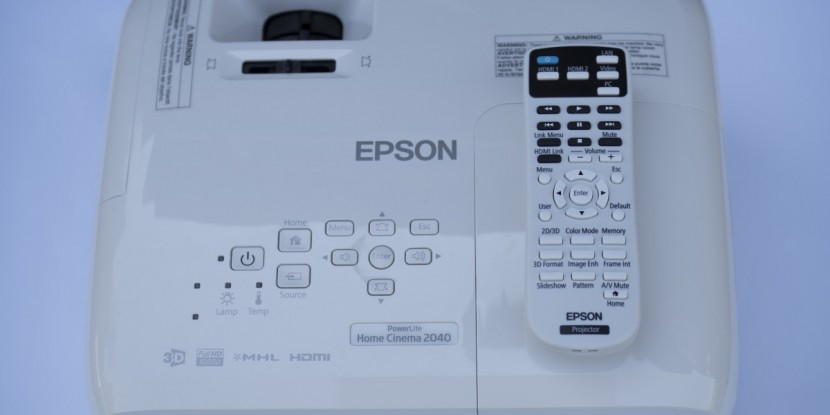 epson powerlite home cinema 2040 - our testers weren&#039;t huge fans of the powerlite&#039;s remote control.