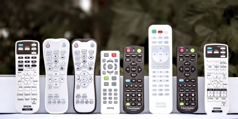 projector - while you&#039;ll learn the layout of any remote over enough time, having...