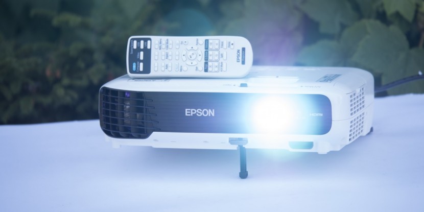 epson vs240 - the vs240 has a very bright lamp, but our testers felt its remote...
