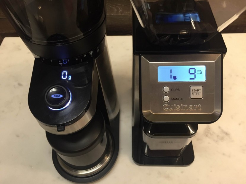 cuisinart deluxe grind - the cuisinart deluxe (right) features a no-brainer interface almost...