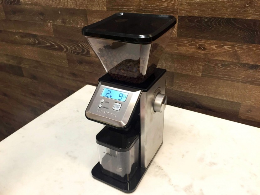 cuisinart deluxe grind - the cuisinart deluxe makes a surprisingly quiet white-noise sound as...