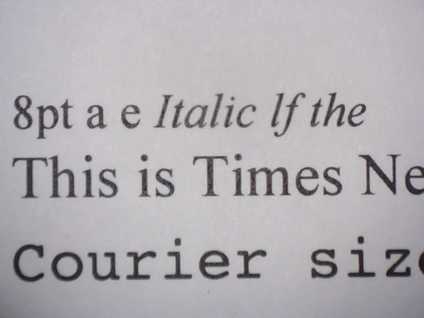 brother hl-l8350cdw - the hl-l8350cdw had some issues with producing light text.