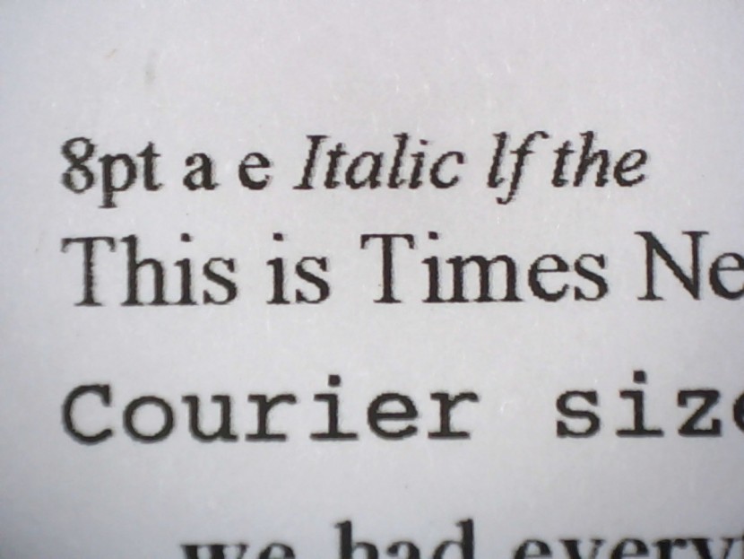 hp envy 4520 - the envy tended to create extraneous blotches when printing text.