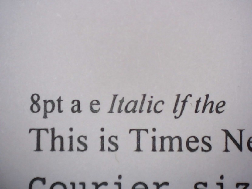 hp laserjet pro m402n - the m402n&#039;s text quality was near perfect.