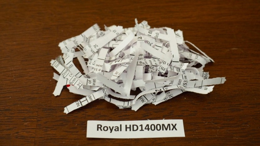 royal hd1400mx - the hd1400mx is a cross-cut model, providing an adequate level of...