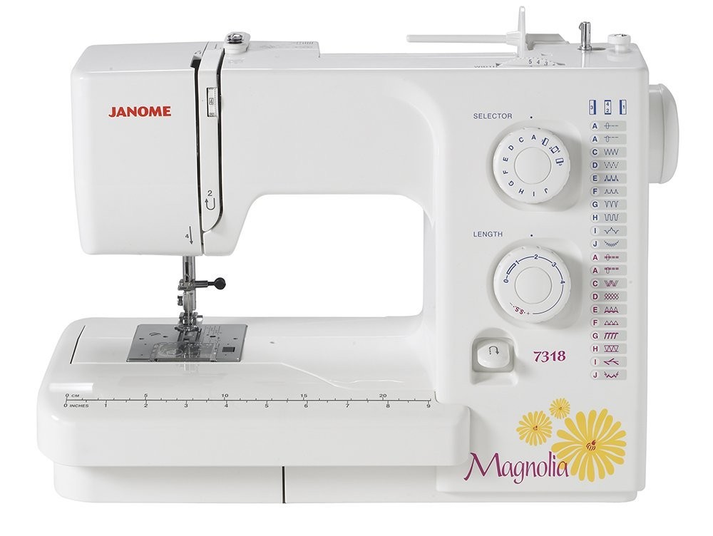 janome magnolia 7318 sewing machine review