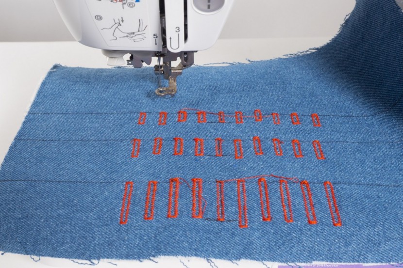 brother se400 - the automatic, 1-step buttonholes produced by the se400 were very...