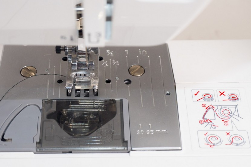 brother st371hd - the notch that you have to route the thread through makes it a...