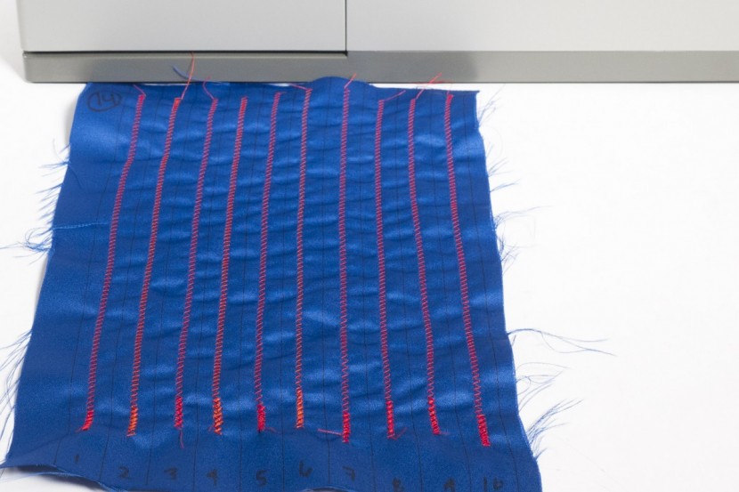 singer 4423 heavy duty - the 4423 struggled a little on satin, but still produced an...