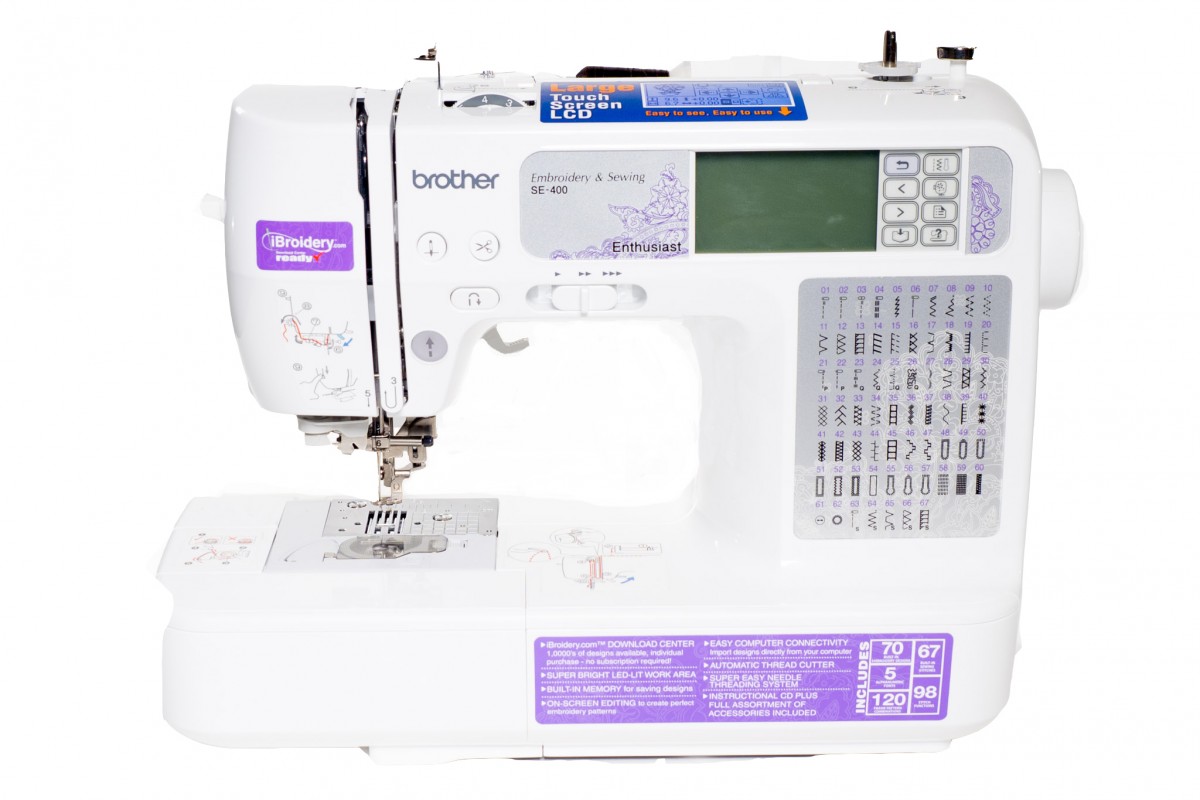 Brother SE400 Computerized Embroidery Sewing Machine Review - Erin Says Sew   Sewing machine reviews, Embroidery machine reviews, Embroidery machines  for sale