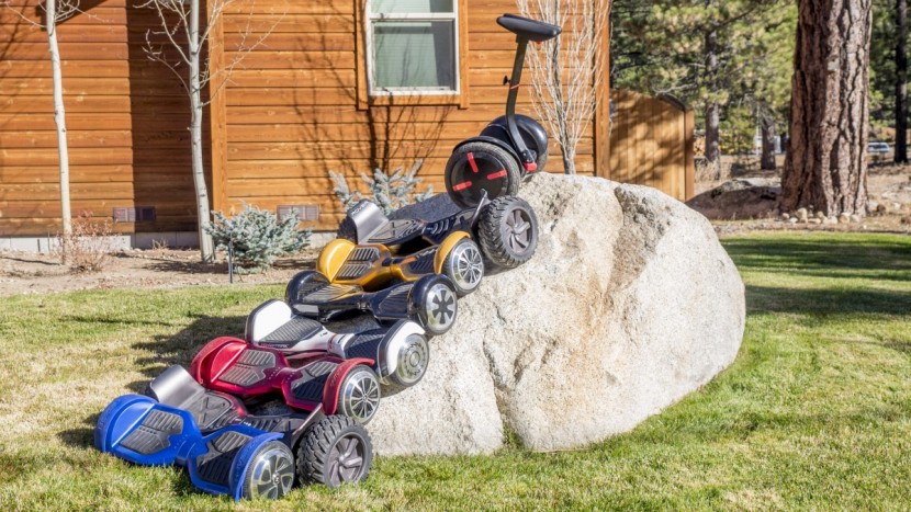 hoverboard - how do you measure fun? we looked at speed and maneuverability to...