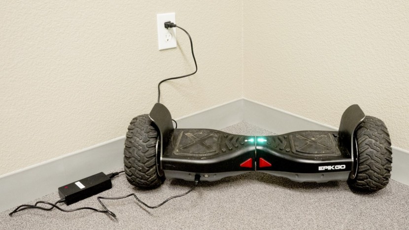 epikgo classic - after 2.5 hours on the charger, the epikgo was ready to go!