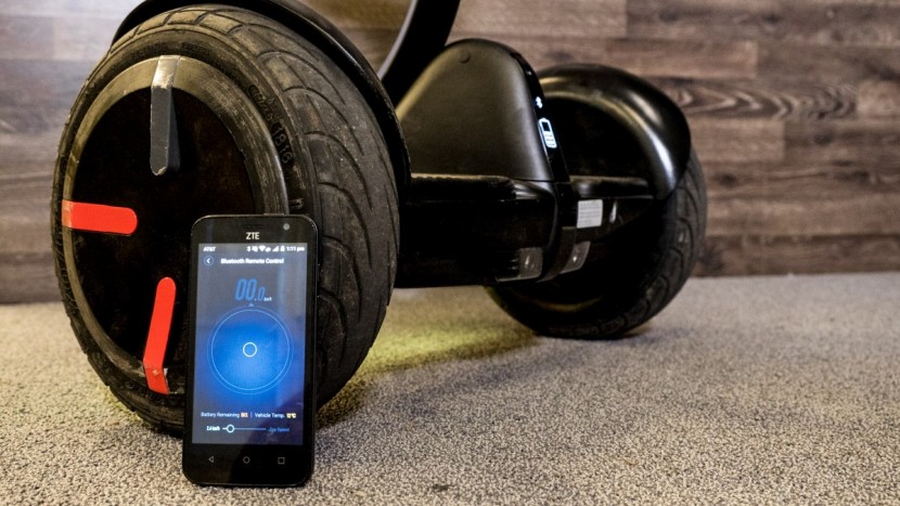 segway minipro - the segway can be driven around remotely by your mobile device.