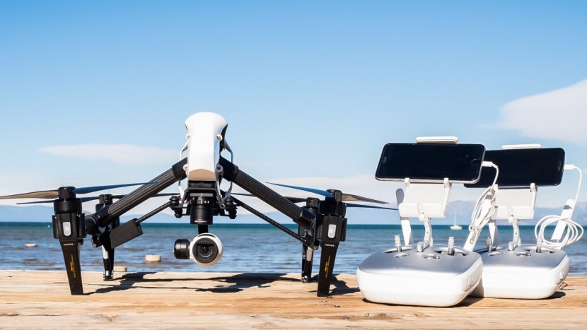 dji inspire 1 v2.0 - the inspire 1 can be used in a two controller configuration: one...