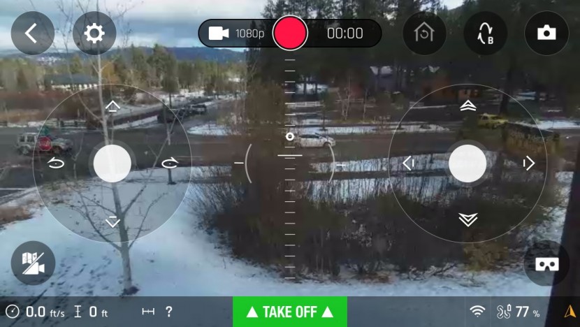 parrot bebop 2 - the bebop 2 relies on a third party smartphone or tablet to act as...