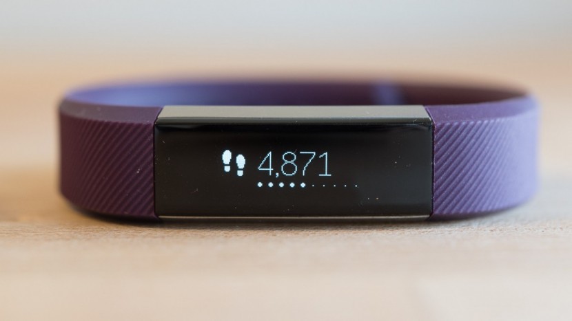 fitbit alta - the alta shows your current progress towards the daily goal at the...