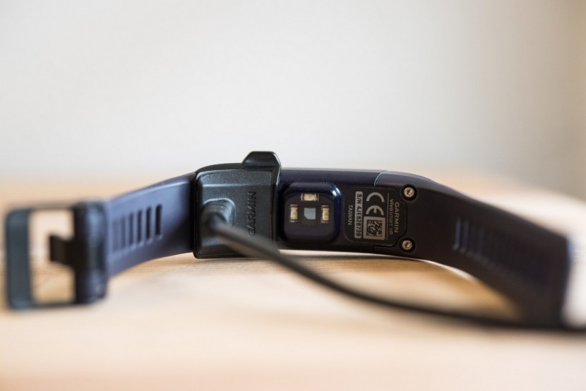 garmin vivosmart hr - we liked that the dedicated charger snapped into place on the...