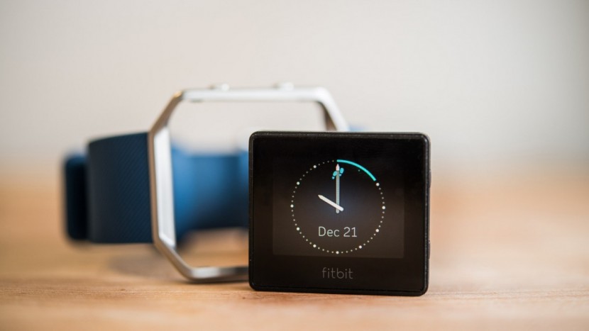 fitbit blaze - the blaze had an exceptionally nice display.