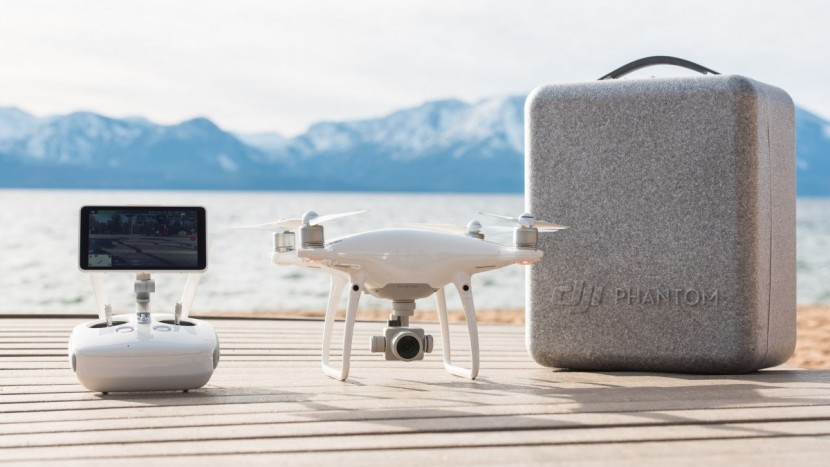 dji phantom 4 pro+ - all of the phantom 4 models include a carrying case.