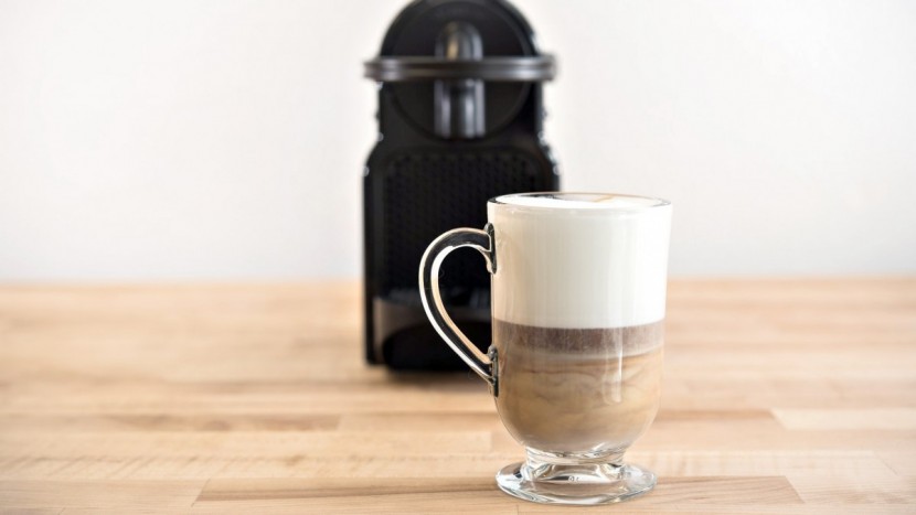 espresso machine - we got decent resulting combining the inissia&#039;s espresso with milk...