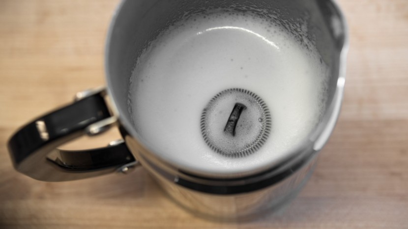 espresso machine - an automatic milk frother is a nice addition to a capsule machine...