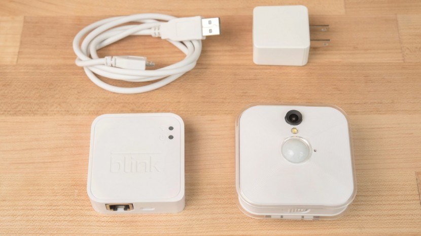 blink - the blink is wireless, but uses a wired base station.