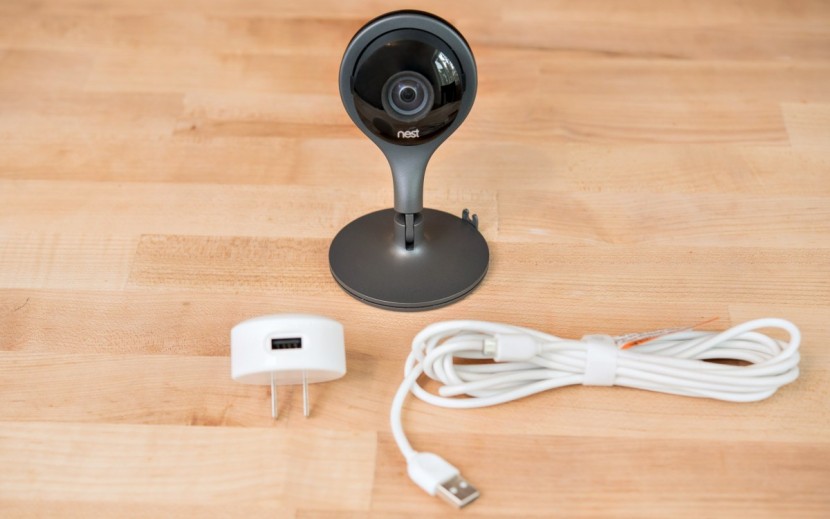 nest cam indoor - the nest cam indoor comes with a charging cable and adapter.