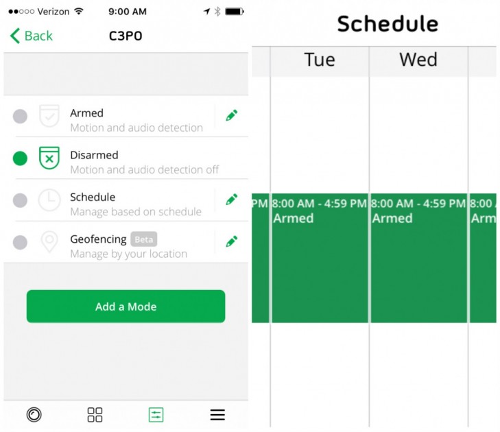 netgear arlo - the netgear app is generally simple to navigate.