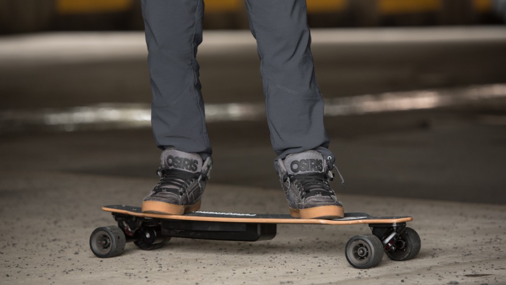 pure energy electric longboard - the pure energy was fine to ride, as long as you weren't turning...