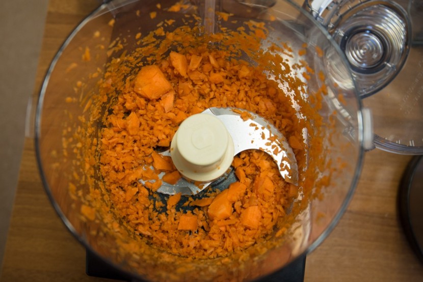 the mediocre chopped carrots produced by the custom.
