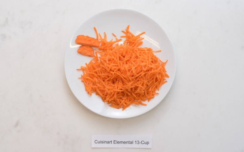 cuisinart elemental 13-cup - these carrots lacked the crispness of the top scoring models.