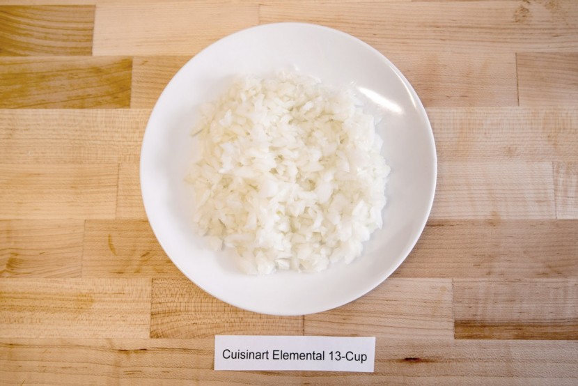 cuisinart elemental 13-cup - some fantastic chopped onions produced by the elemental, though not...
