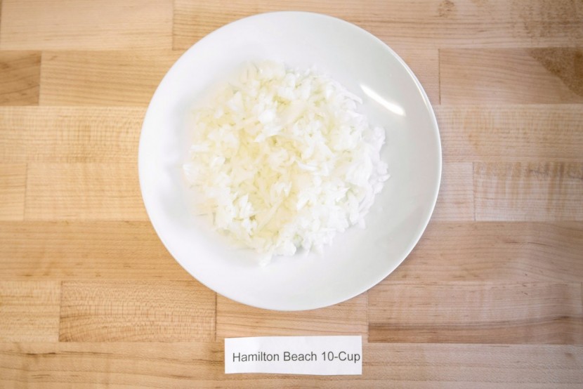 hamilton beach 10-cup - these  onions weren&#039;t quite as consistent as we would have hoped.